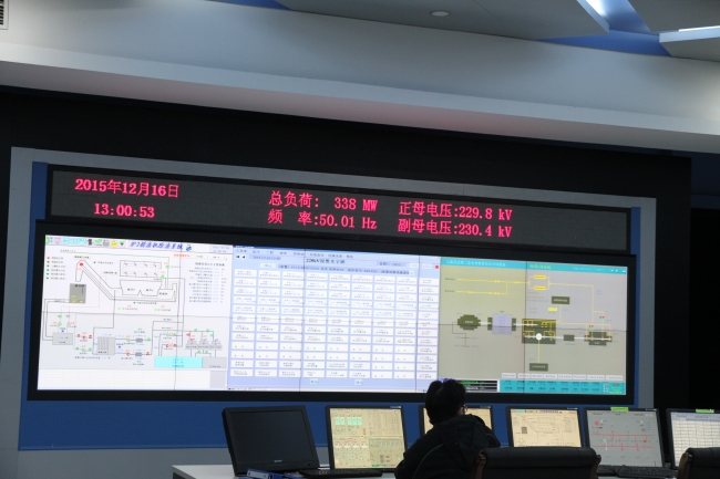 电厂中控室 电厂中控室